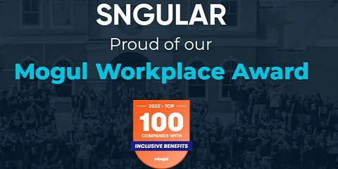 SNGULAR recognized as a Top 100 company for attracting and advancing diversity
